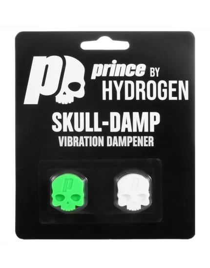 Prince/Hydrogen Skull Damp Green White (2 pcs.) = vibration dampener