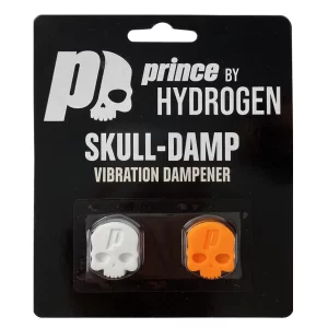 Prince Hydrogen Skull Damp White Orange (2 pcs.) - vibration dampener