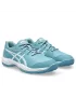 Asics Gel-Game 9 GS Clay/OC Gris Blue White - junior tennis shoes