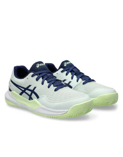 Asics Gel-Resolution 9 GS Clay Pale Mint Blue Expanse - junior tennis shoes