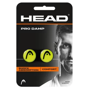 Head Pro Damp Yellow 2 Pack
