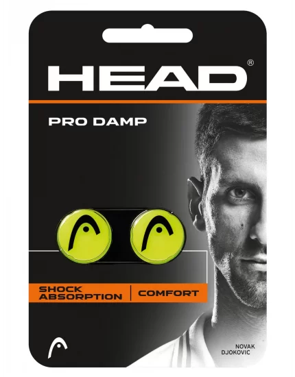 Head Pro Damp Yellow 2 Pack