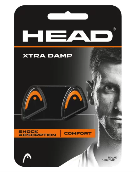 Head Xtra Damp Black Orange 2 Pack