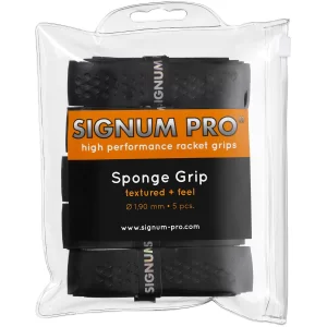 Signum Pro Sponge Grip Black (5 pcs.) - replacement grip