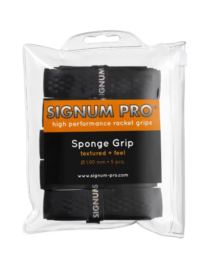 Signum Pro Sponge Grip Black (5 pcs.) - replacement grip