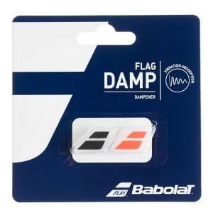 Babolat Flag Damp Black Fluo Red 2 Pack - dampener
