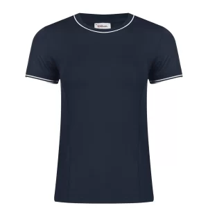 Wilson W Team Seamless Tee Classic Navy - women's tshirt