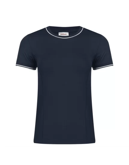 Wilson W Team Seamless Tee Classic Navy - women's tshirt