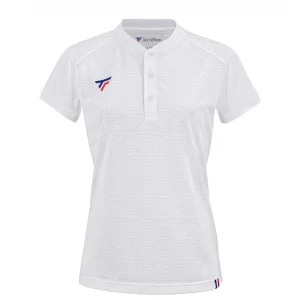 Tecnifibre Team Mesh Polo White - women polo