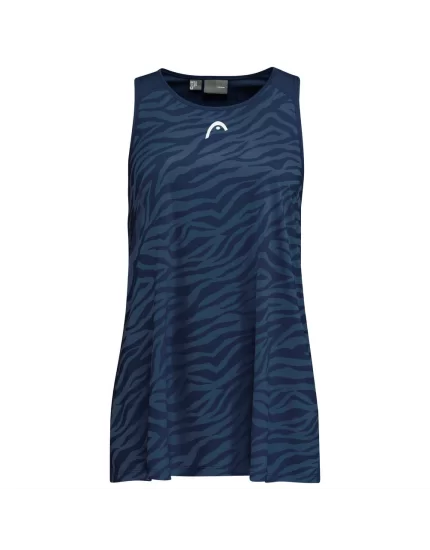 Head AGILITY Tank Top Women Deep Blue - women's tennis top