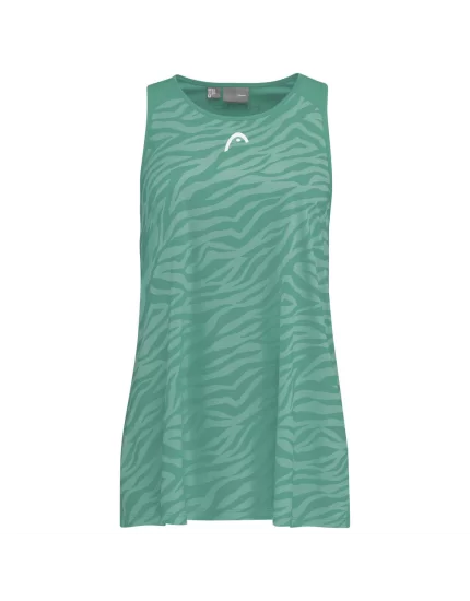 Head AGILITY Tank Top Women Nile Green - women's tennis top