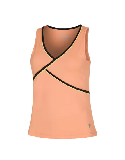 Fila Australian Open Top Khai Peach Pink - tennis t-shirt