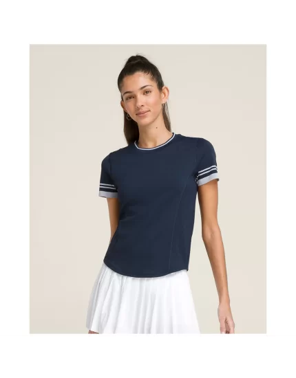 Wilson W Baseline Seamless SS Tee Classic Navy