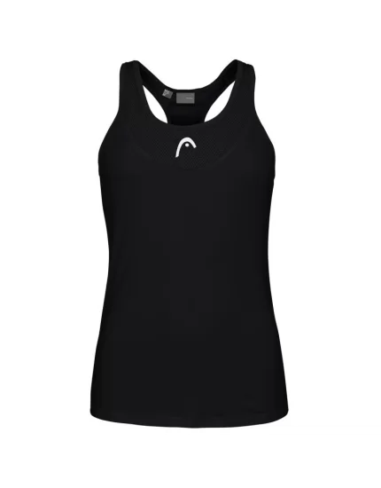 Head Tenley Tank Top W Black 2021 - women tennis top shirt