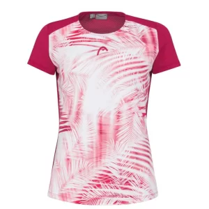 Head TIE-BREAK T-shirt Women Mulberry Print Vision - women tennis t-shirt