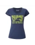 Babolat Exercise Message Tee W Estate Blue Hthr