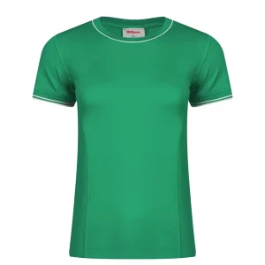 Wilson W Team Seamless Tee Courtside Green - women's tshirt