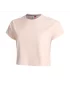 Wilson W Match Point Tee Lite Blush - womens tennis shirt