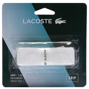 Lacoste Absorbent Grip 1 Pack - white