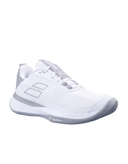 Babolat SFX Evo Clay Women White Lunar Grey - women tenis shoes