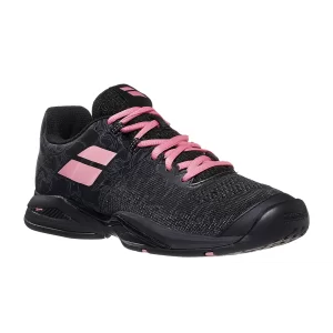 Babolat Propulse Blast AC Women Black Geranium Pink - women tennis shoes
