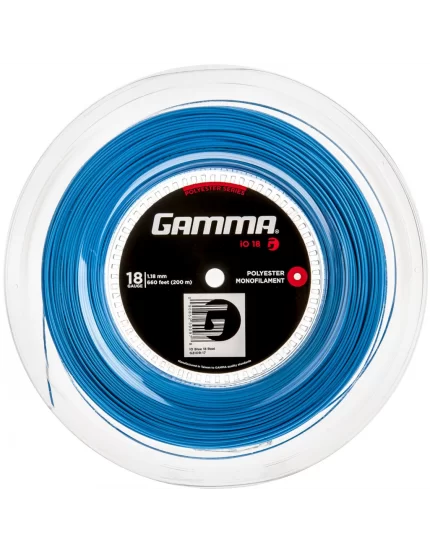 Gamma iO Blue 200m - tennis string