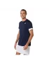 Asics Men Court SS Top Midnight Brilliant White - men's tennis t-shirt