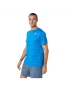 Asics Men Court Stripe SS Top Directoire Blue - men's tennis t-shirt