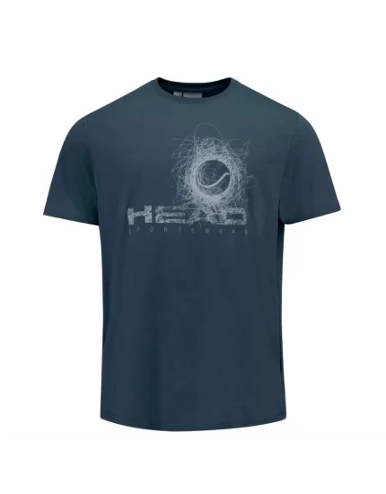 Head VISION T-shirt Men Navy - mens tennis tshirt