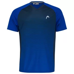 Head TOPSPIN T-shirt M Royal Blue / Print - men's tennis tshirt
