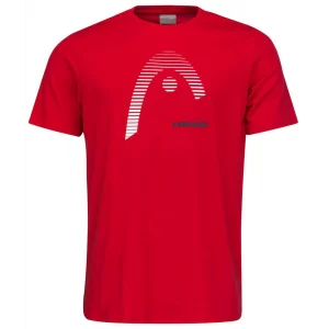 Head CARL T-shirt Men Red - men's tennis t-shirt
