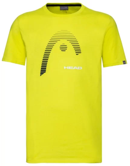 Head CARL T-shirt Men Yellow - men's tennis t-shirt