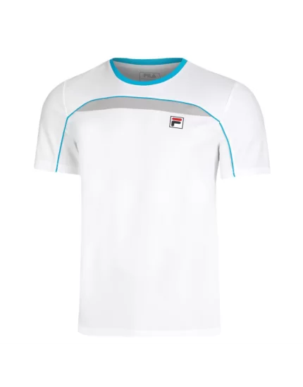 Fila T-Shirt Asher Melbourne White Silver Scone
