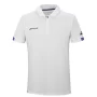 Babolat Play Polo Men White - men's tennis shirt