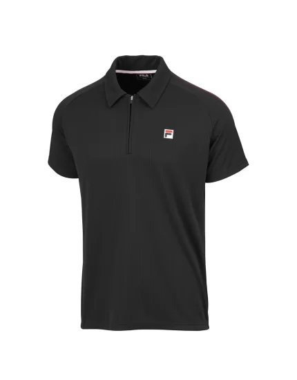 Fila Polo Harry Black - men's polo shirt