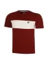 Fila T-Shirt Bosse Cabernet White Alyssum
