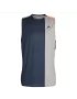 Head PADEL Tank Top Men Grey Orange - ment tenis top