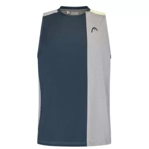 Head PADEL Tank Top Men Grey Light Green - ment tenis top