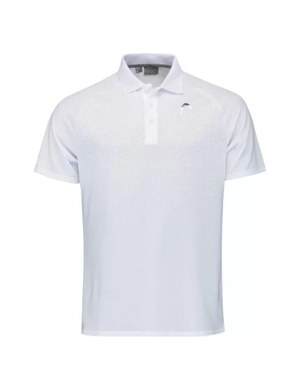Head PERF Polo Shirt Men White - men's polo shirt