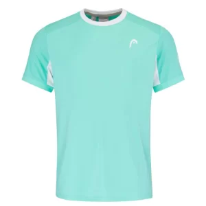 Head SLICE T-shirt Men Turquoise - mens tennis tshirt