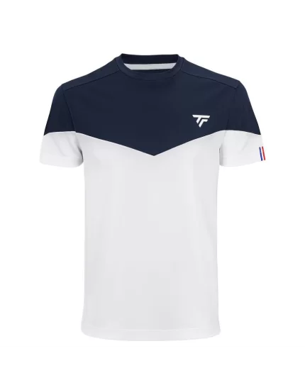 Tecnifibre Perf Tee White - men's tennis shirt