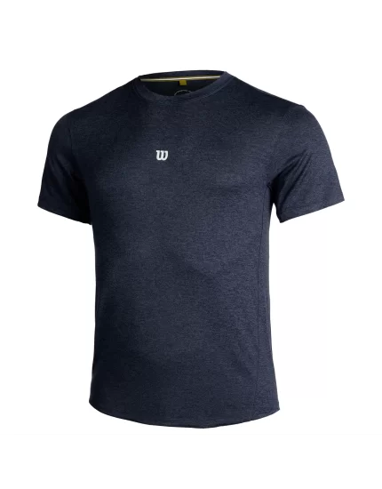 Wilson M Everyday Performance Tee Navy - mens tennis tshirt