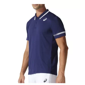 Asics Court M Polo Shirt Peacoat - men's polo shirt