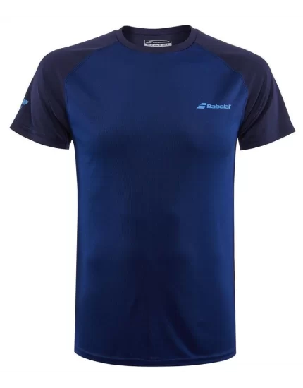 Babolat Play Crew Neck Tee Men Estate Blue - Tennis T-shirt