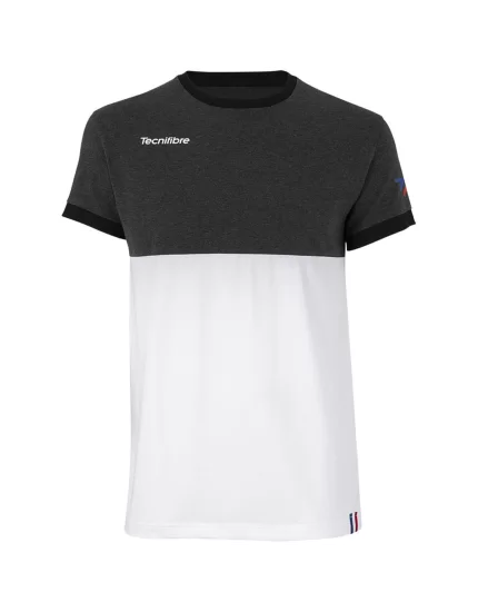 Tecnifibre F1 Stretch Heather Black - koszulka tenisowa