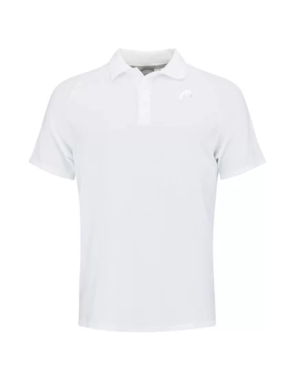  Head PERFORMANCE Polo Shirt Men White - mens tennis polo