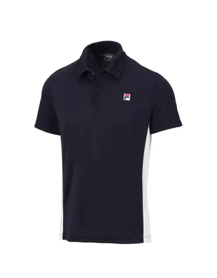 Fila Polo Piero Navy White - Men's tennis T-Shirt 