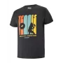 Babolat Exercise Message Tee Men Dark Grey - tennis tshirt