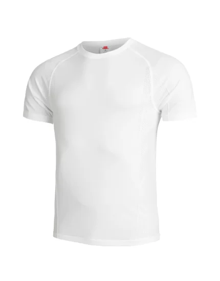 Wilson M Players Seamless Crew 2.0 Bright White - mens tennis tshirt