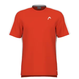 Head Slice T-shirt Men Orange Alert - men tennis t-shirt